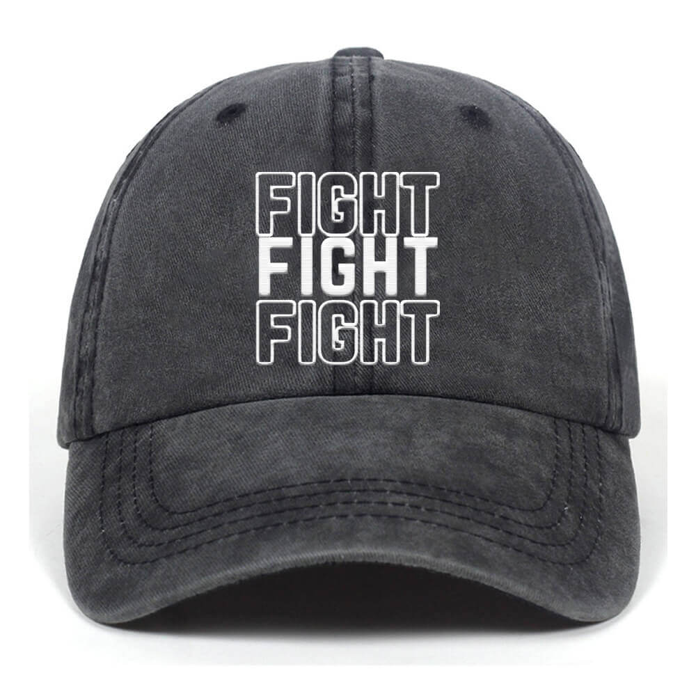 Fight Vintage Washed Baseball Cap 02 | Gthic.com