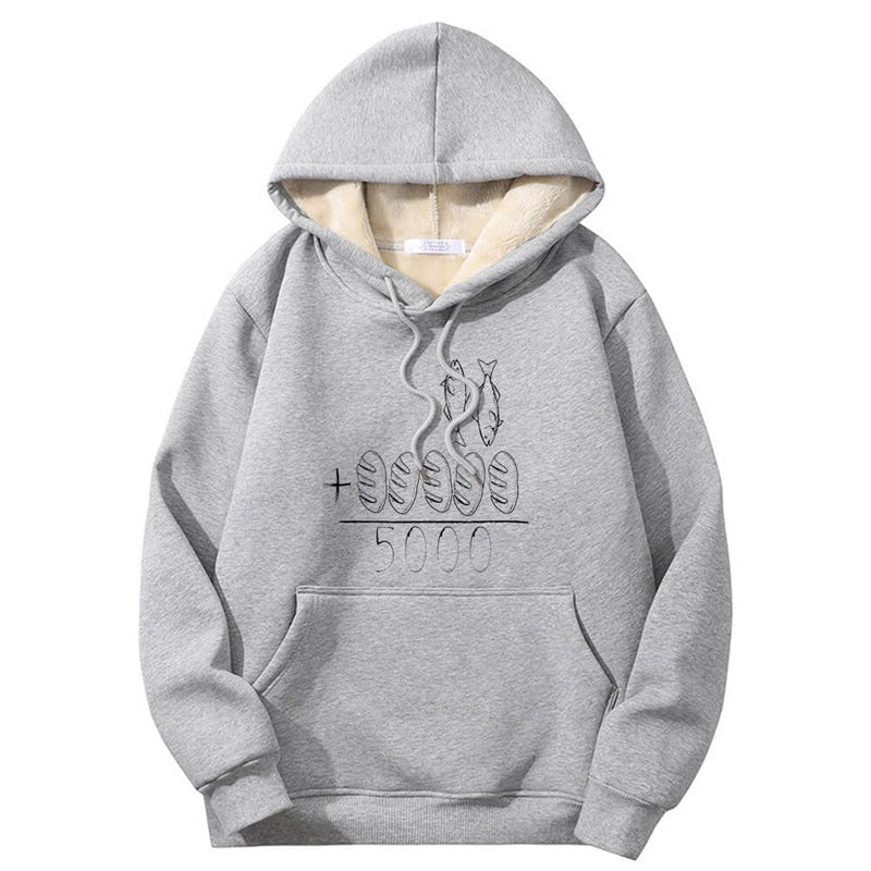 Fish Plus Bread Crew Collar Hoodie | Gthic.com