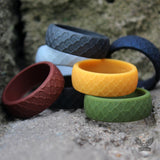 Fish Scale Silicone Ring Set | Gthic.com