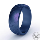 Fish Scale Silicone Ring Set