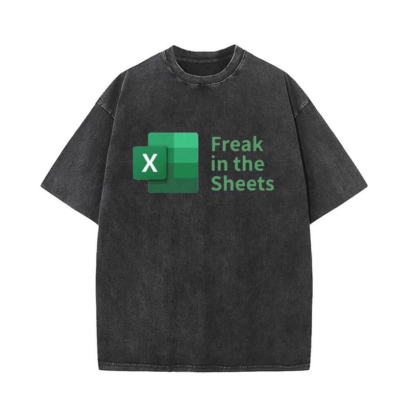 Freak In The Sheets Vintage Washed T-shirt | Gthic.com