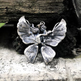 Free Love Butterfly Sterling Silver Pendant