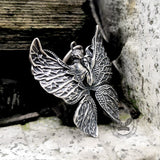 Free Love Butterfly Sterling Silver Pendant | Gthic.com