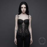 French Court-Style Sheer Slim-Fit Corset | Gthic.com