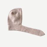 French Retro Tie Up Ear Flaps Knitted Beanie Hat