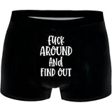 Fuck Around And Find Out Men’s Boxer Brief | Gthic.com