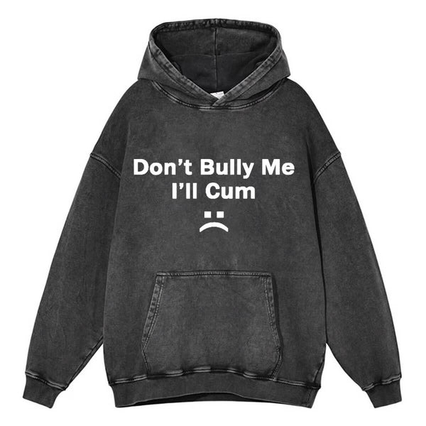 Funny Adult Humor Vintage Washed Hoodie | Gthic.com