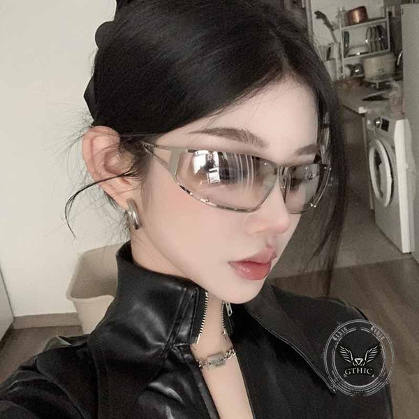 Future Tech-Sense Y2K Eye Protection Sunglasses 02 | Gthic.com