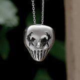 Ghost Head Stainless Steel Skull Pendant | Gthic.com