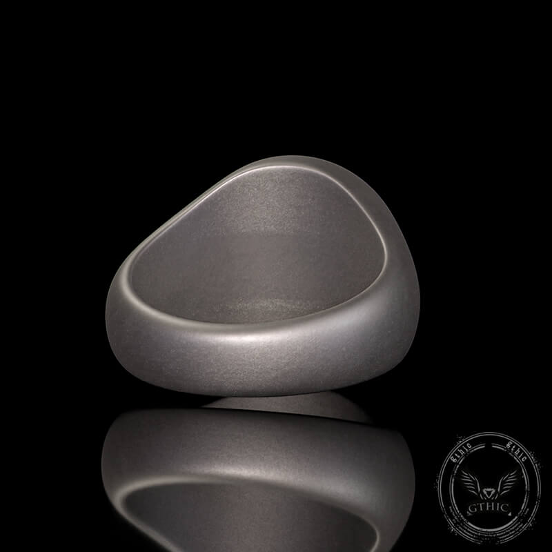 Give My Heart To You Red Gem Sterling Silver Skull Ring