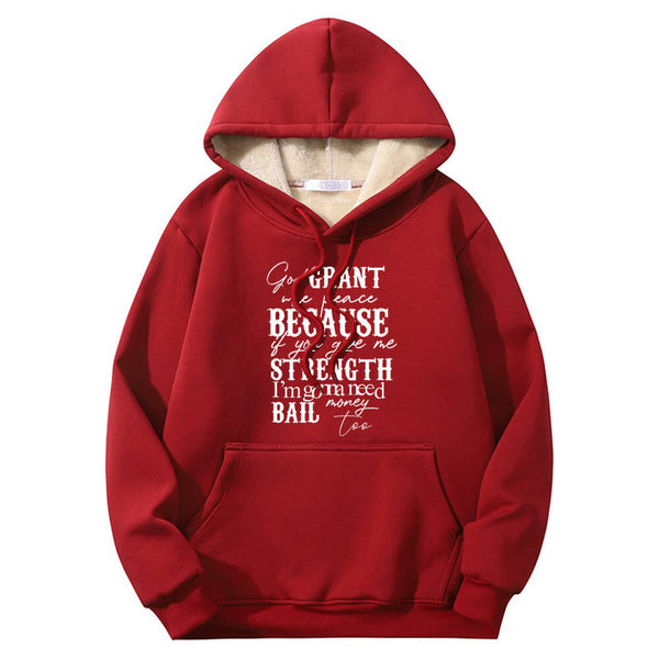 God Grant Me Peace Crew Collar Hoodie | Gthic.com