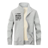 God Grant Me Peace Stand Collar Zip Cardigan | Gthic.com