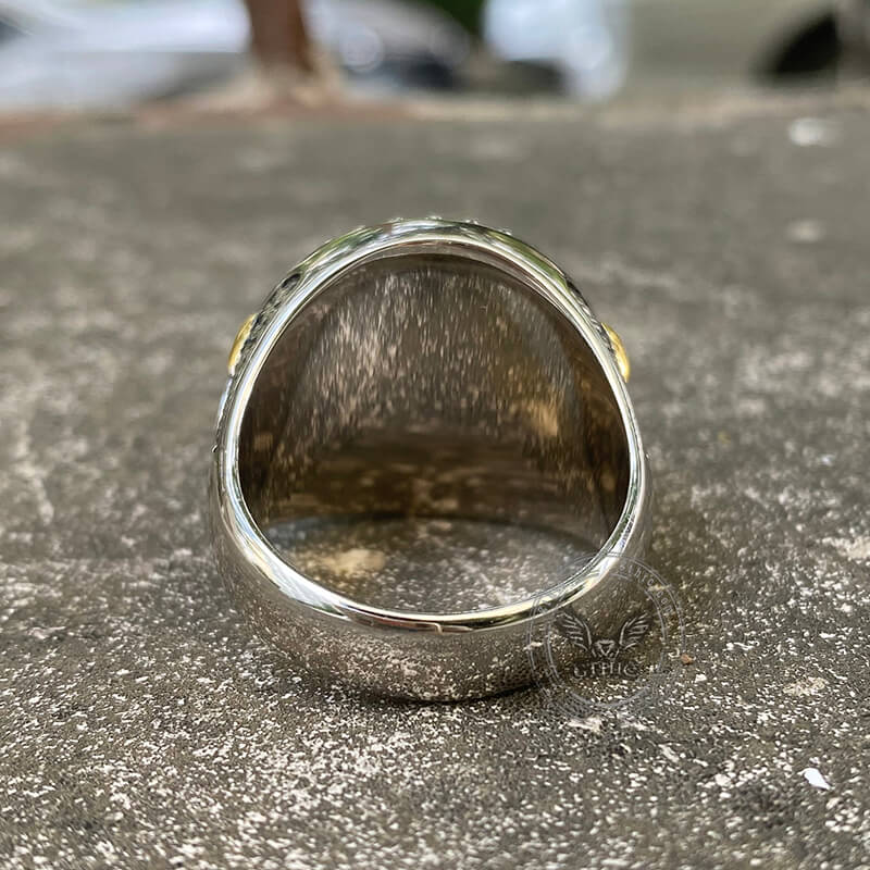 God of War Odin Sterling Silver Viking Ring