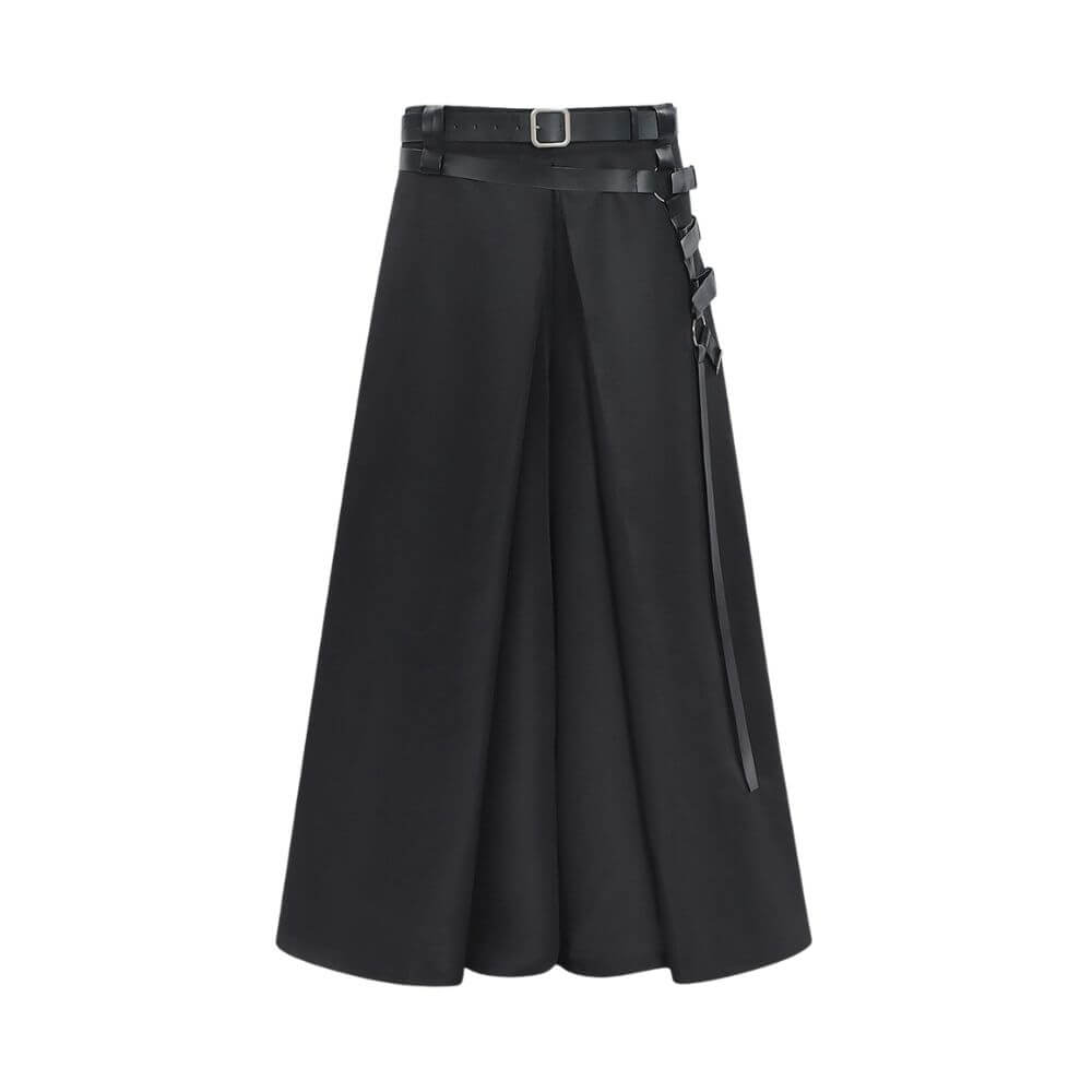 Gothic Black Adjustable Men's Skirt Pants | Gthic.com
