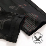 Gothic Black Print Straight Stretch Jeans | Gthic.com