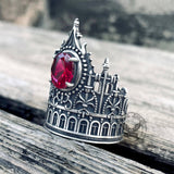 Gothic Castle Sterling Silver Ring