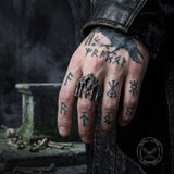 Gothic Cathedral Sterling Silver Cross Ring | Gthic.com