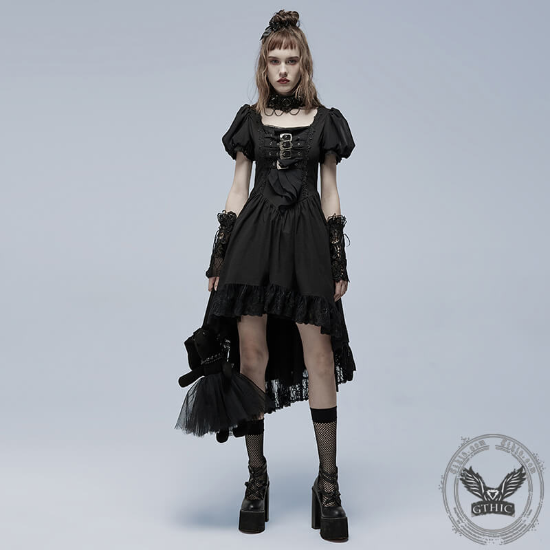 Gothic Chains Rivets Choker Necklace | Gthic.com