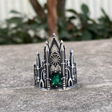 Gothic Church Sterling Silver Christian Ring | Gthic.com