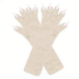Gothic Cosplay Long Ghost Beast Claw Gloves