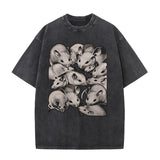 Gothic Creepy Rat Short Sleeve T-shirt | Gthic.com
