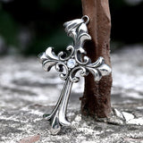 Gothic Cross Stainless Steel Pendant | Gthic.com