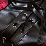 Gothic Dark Spiderweb Strappy Tight-Fitting Camisole