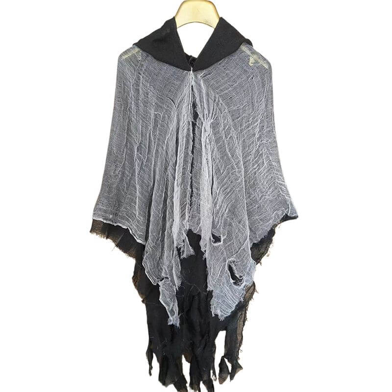 Gothic Death Coming Halloween Costume Hooded Cloak