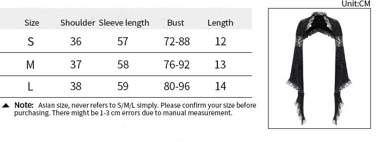 Gothic Embroidered Lace Crop Top Bodycon Dress Set