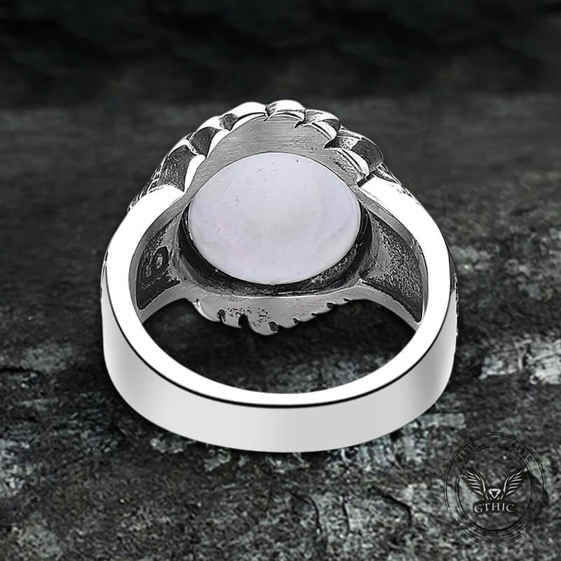 Gothic Evil Eye Stainless Steel Ring