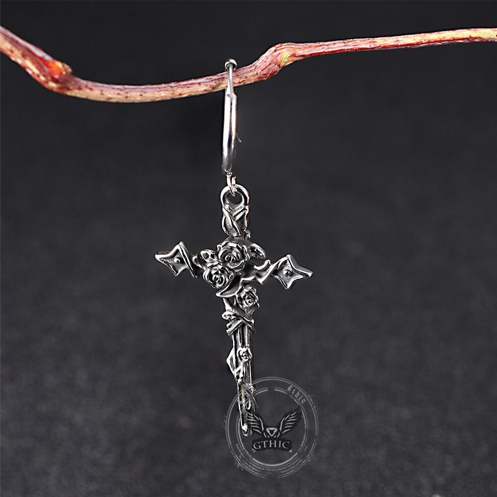 Colgante vikingo de acero inoxidable con nudo de cruz celta