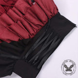 Gothic High-Waisted Tiered Ruffle Pirate Skirt