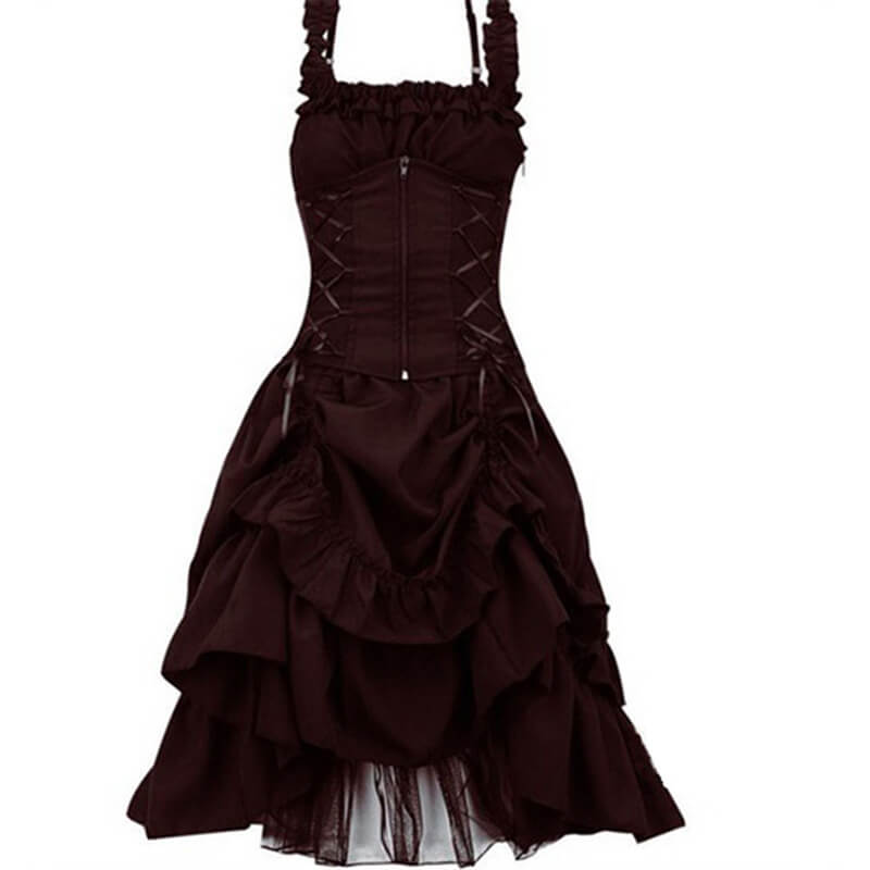 Gothic Lolita Polyester Prom Dress | Gthic.com
