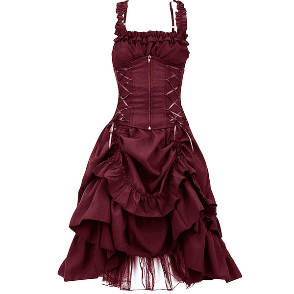 Gothic Lolita Polyester Prom Dress