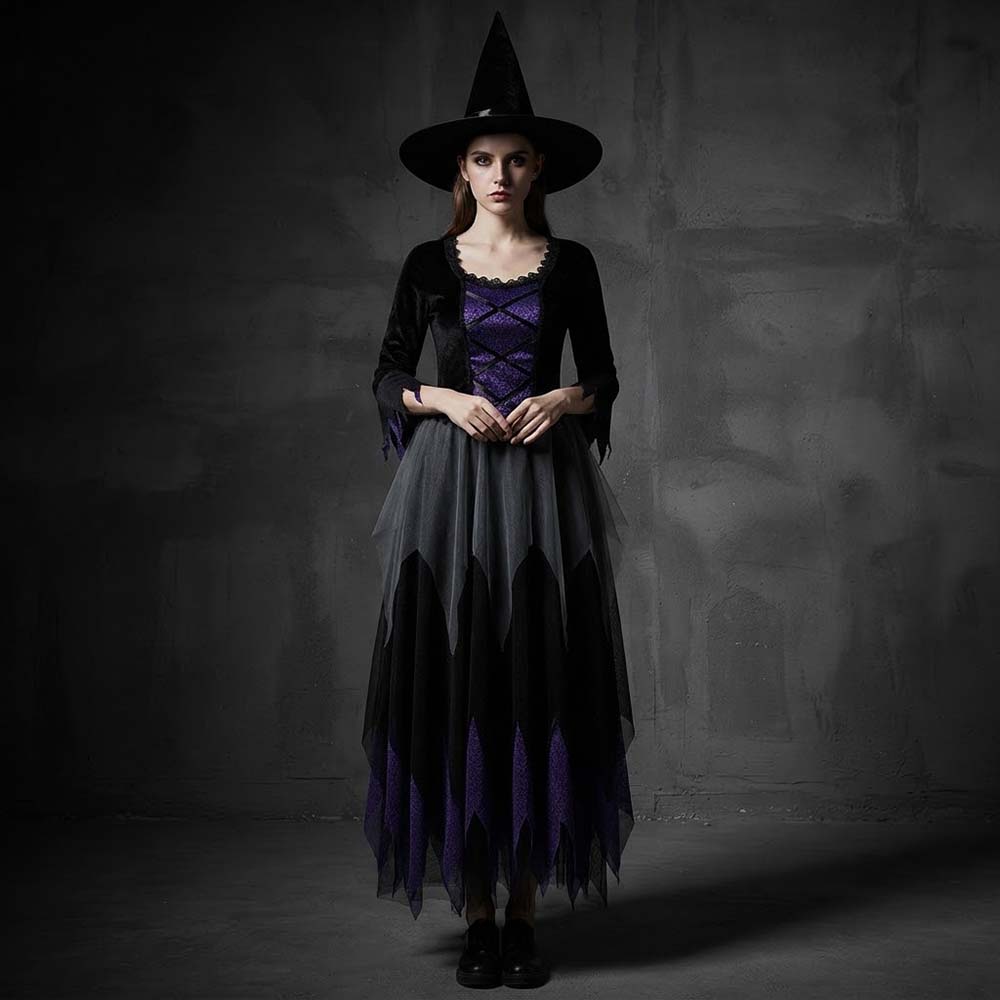 Gothic Magical Witch Cosplay Halloween Costume | Gthic.com