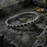 Gothic Multi-Skull Pattern Stainless Steel Bracelet