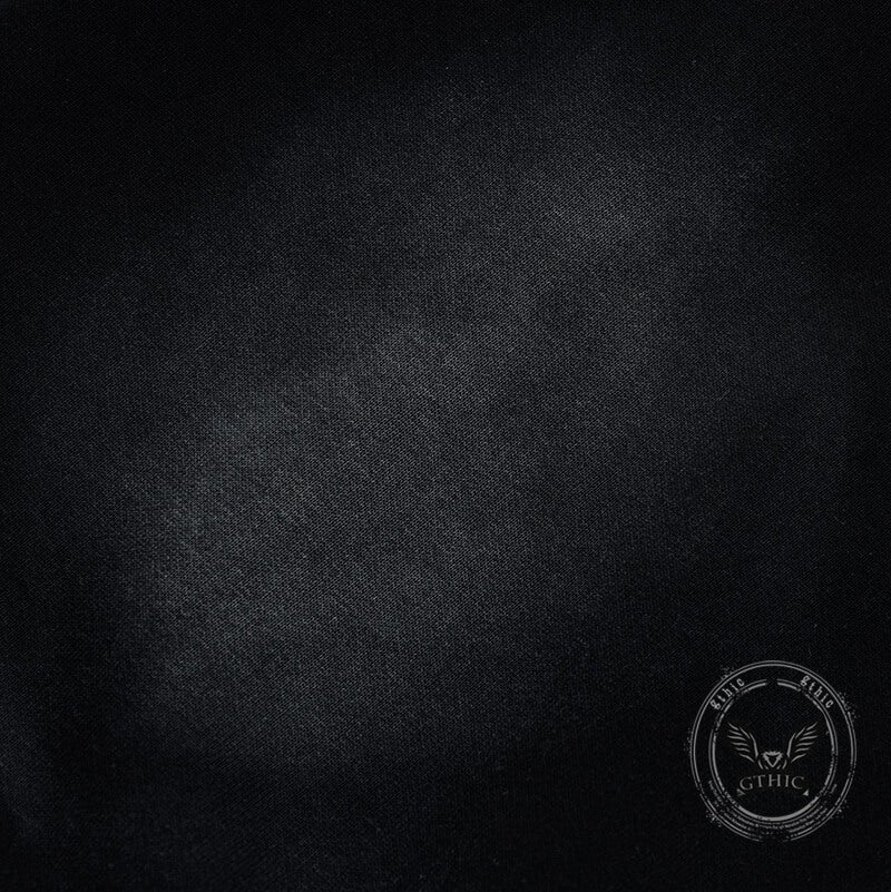 Gothic Paperclip Rabbit Ears Loose Hoodie Coat