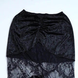 Gothic Pattern Tank Top Skirt Set | Gthic.com