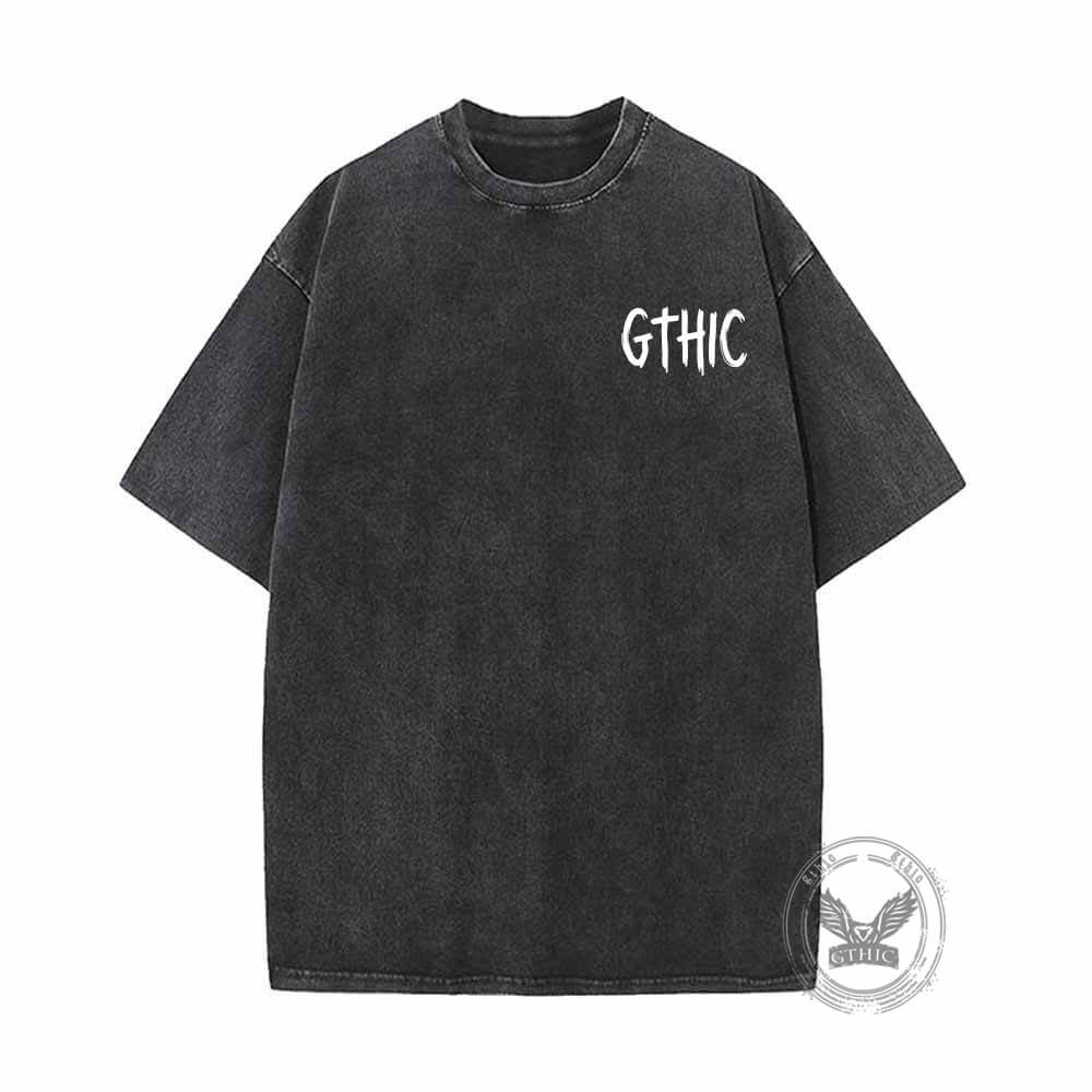 Gothic Puppet Master Vintage Washed T-shirt
