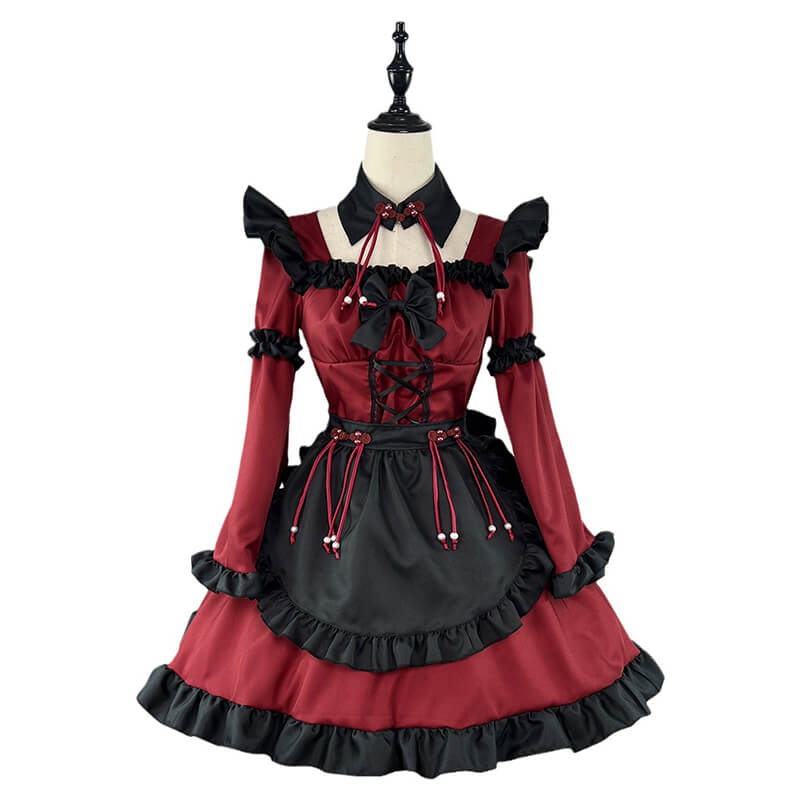 Gothic Red Demon Anime Lolita Dress | Gthic.com