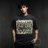 Gothic Self-Love Is Punk Vintage Washed T-shirt | Gthic.com
