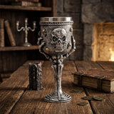 Gothic Skull Claw Large-Capacity Stainless Steel Goblet | Gthic.com