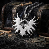 Gothic Skull Demon Stainless Steel Pendant