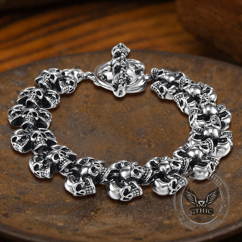 Gothic Skull Domineering Stainless Steel Bracelet