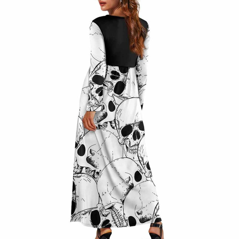 Gothic Skull I Have Really Cool Tattoos Pocket Dress 02 | Gthic.com