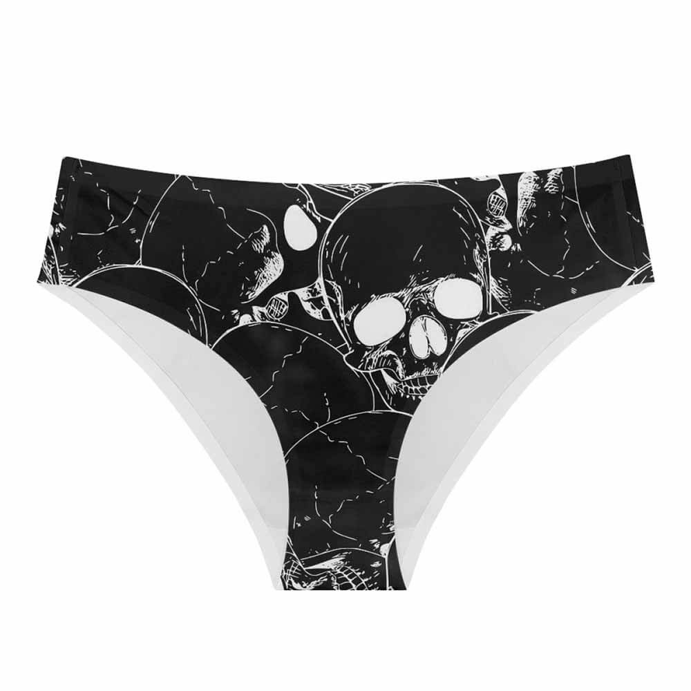 Gothic Skull Print Women's Brief 03 | Gthic.com