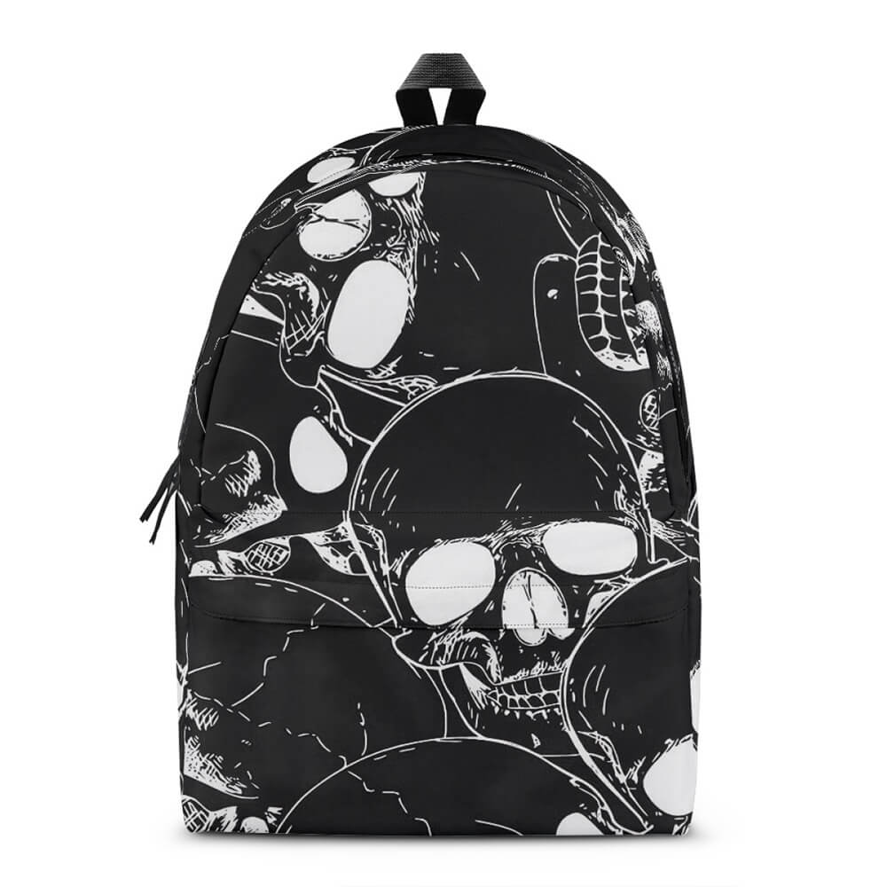 Gothic Skull Printed Casual Sports Backpack 01 | Gthic.com