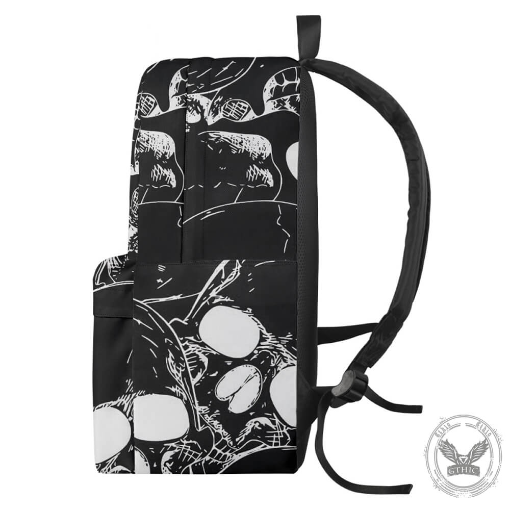 Gothic Skull Printed Casual Sports Backpack 02 | Gthic.com