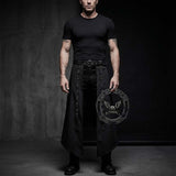 Gothic Solid Color Halloween Belt Half Skirt | Gthic.com