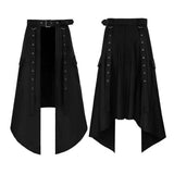 Gothic Solid Color Halloween Belt Half Skirt | Gthic.com